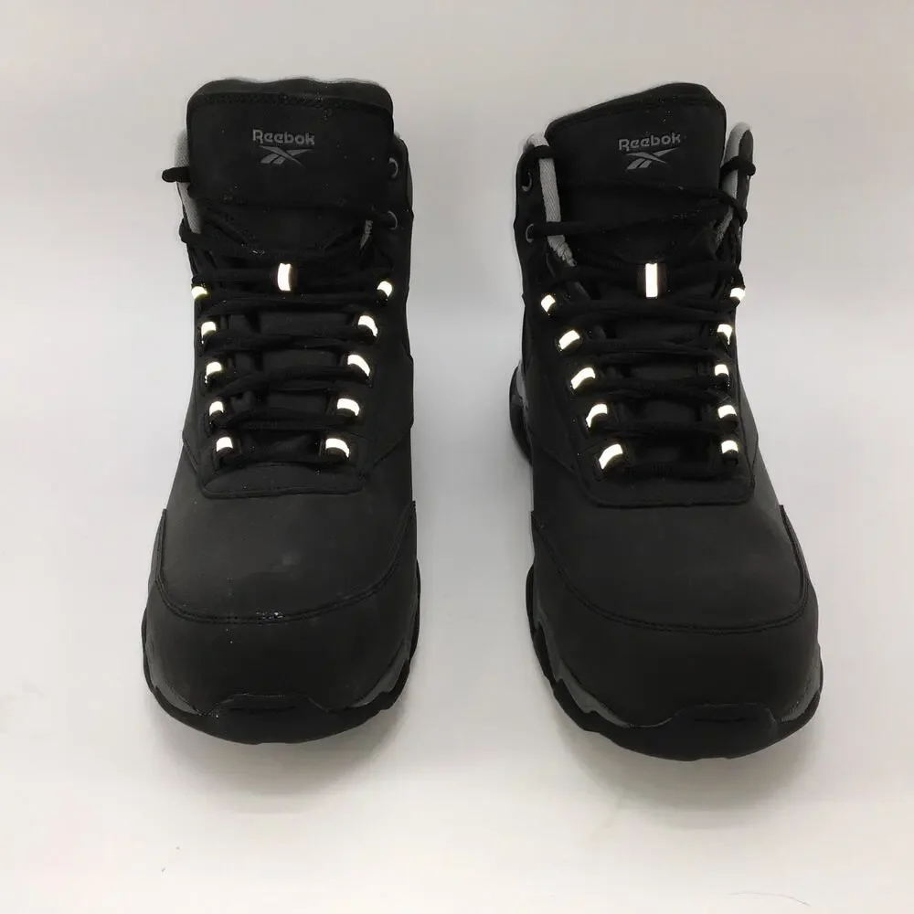 Reebok Beamer Waterproof Composite Toe Athletic Work Boot Mens 11.5 M Black NWOT